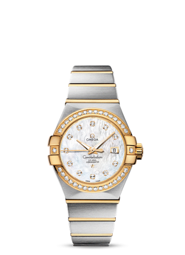 Omega Constellation Co-Axial 31 Stainless Steel / Yellow Gold / Diamond / MOP